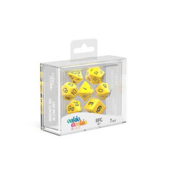 Oakie Doakie Dice RPG Set Solid - Yellow (7)