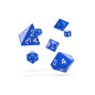 Oakie Doakie Dice Dados RPG-Set Solid - Azul (7) Oakie Doakie Dice Dados RPG-Set Solid - Azul (7)