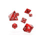 Oakie Doakie Dice Dados RPG-Set Speckled - Rojo (7) Oakie Doakie Dice Dados RPG-Set Speckled - Rojo (7)