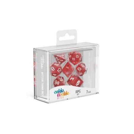 copy of Oakie Doakie Dice Dados RPG-Set Solid - Púrpura (7)