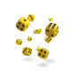 Oakie Doakie Dice Dados D6 12 mm Solid - Amarillo (36) Oakie Doakie Dice Dados D6 12 mm Solid - Amarillo (36)