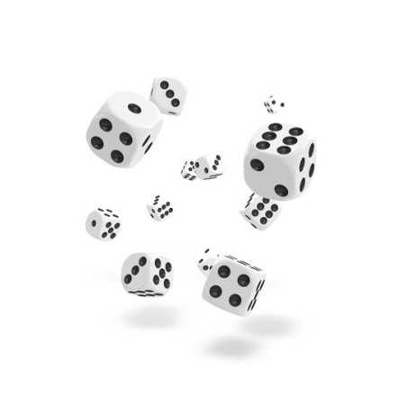 copy of Oakie Doakie Dice Dados RPG-Set Solid - Púrpura (7)