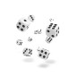 Oakie Doakie Dice Dados D6 12 mm Solid - Blanco (36) Oakie Doakie Dice Dados D6 12 mm Solid - Blanco (36)