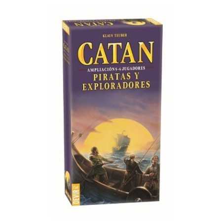 Catan Ampliación 5-6 jugadores Piratas y exploradores