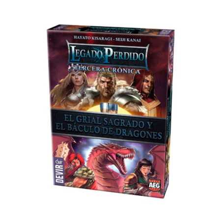 Tercera Crónica Legado Perdido El grial sagrado y el báculo de dragones