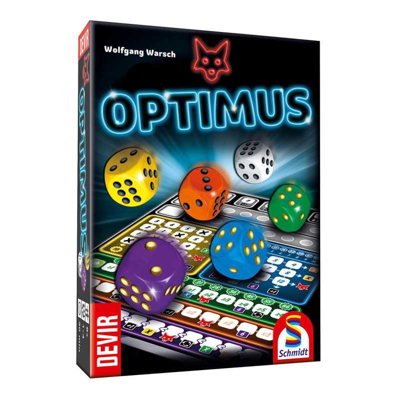 Devir Optimus - Juego de Mesa Estratégico Roll & Write