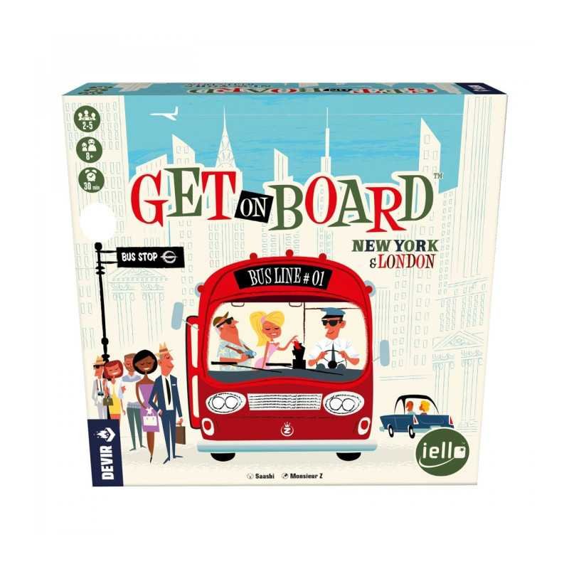 Devir Get on Board New York & London - Crea Líneas de Buses Devir Get on Board New York & London - Crea Líneas de Buses