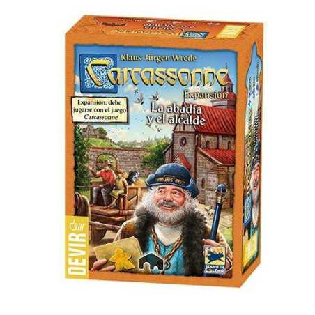 Devir Carcassonne Expansion La abadía y el alcalde