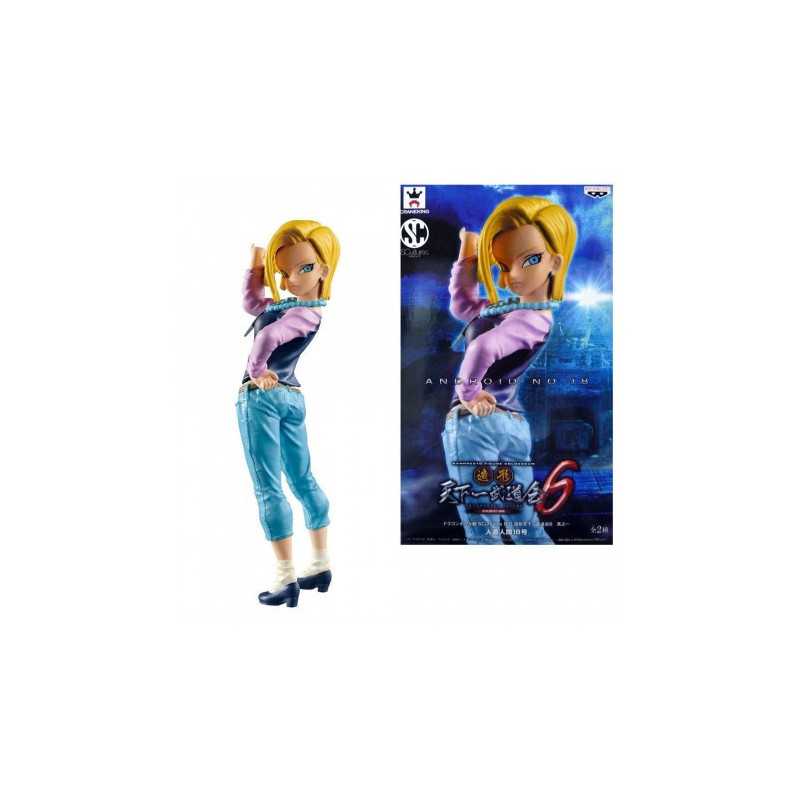 Banpresto Figura Dragon Ball Android 18 Banpresto Figura Dragon Ball Android 18