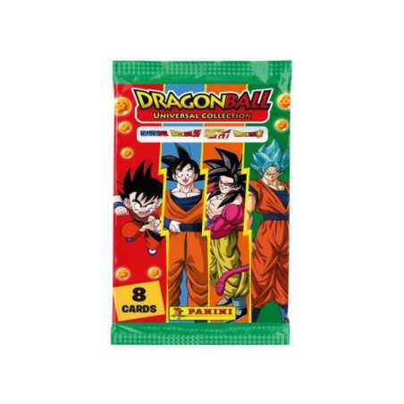 Panini: Sobre de Cartas de Dragon Ball: Universal Collection.