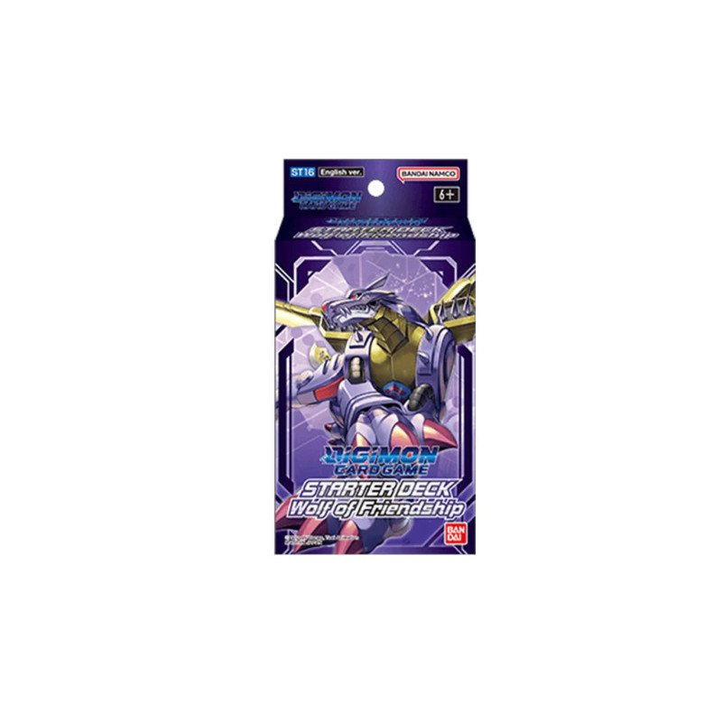 [ENGLISH] Digimon TCG: Wolf of Friendship Starter Deck