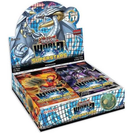[ESPAÑOL] Yu-Gi-Oh! Caja de sobres de Superestrellas mundiales