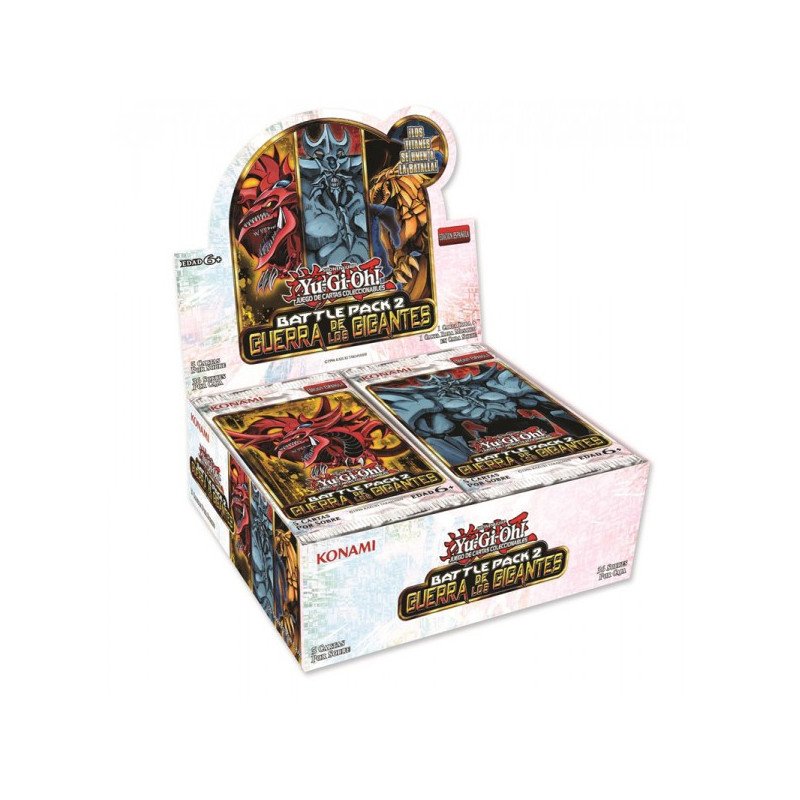 [ESPAÑOL] Yu-Gi-Oh! Caja de sobres de Battle Pack 2: War of the Giants