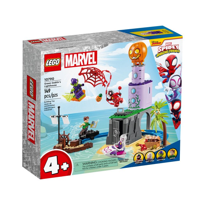 Lego 10790 Marvel Equipo Spider en el Faro del Duende Verde 2023 2 V29