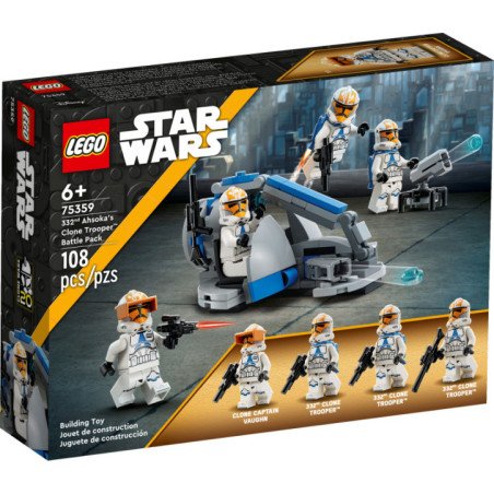 Lego 75359 Pack de Combate: Soldados Clon de la 332 de Ahsoka