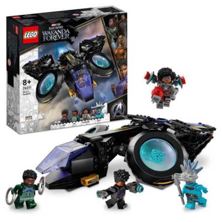 Lego 76211 Black Panther: Wakanda Forever Marvel Avión Sunbird de Shuri