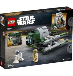 Lego 75360 Star Wars Nave Caza Estelar Jedi del Maestro Yoda Starfighter