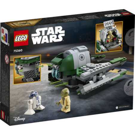 Lego 75360 Star Wars Nave Caza Estelar Jedi del Maestro Yoda Starfighter