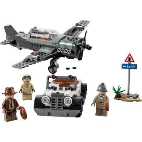 Lego 77012 Indiana Jones Persecución del Caza Avión