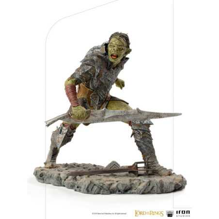 El Señor de los Anillos Estatua 1/10 BDS Art Scale Swordsman Orc 16 cm