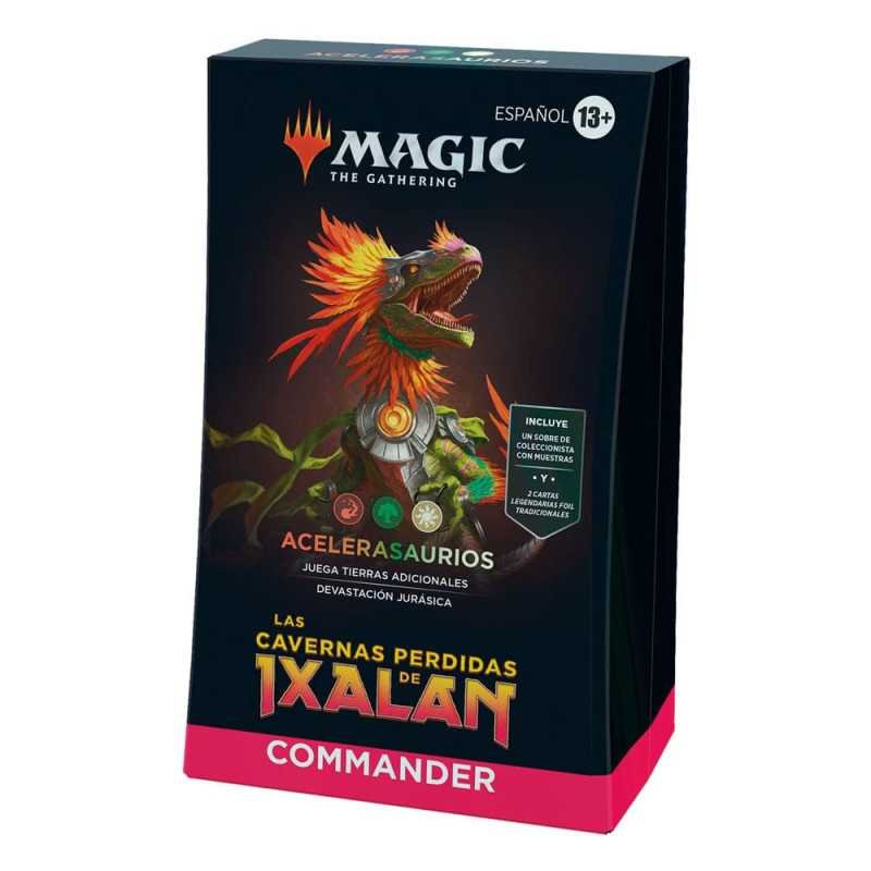 [INGLÉS] Magic the Gathering: Las cavernas perdidas de Ixalan Acelerasaurios Mazo de Commander