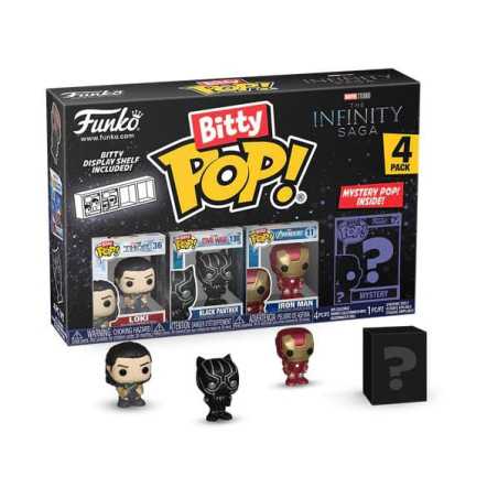 Marvel POP! Pack de 4 Figuras Bitty Vinyl Thor