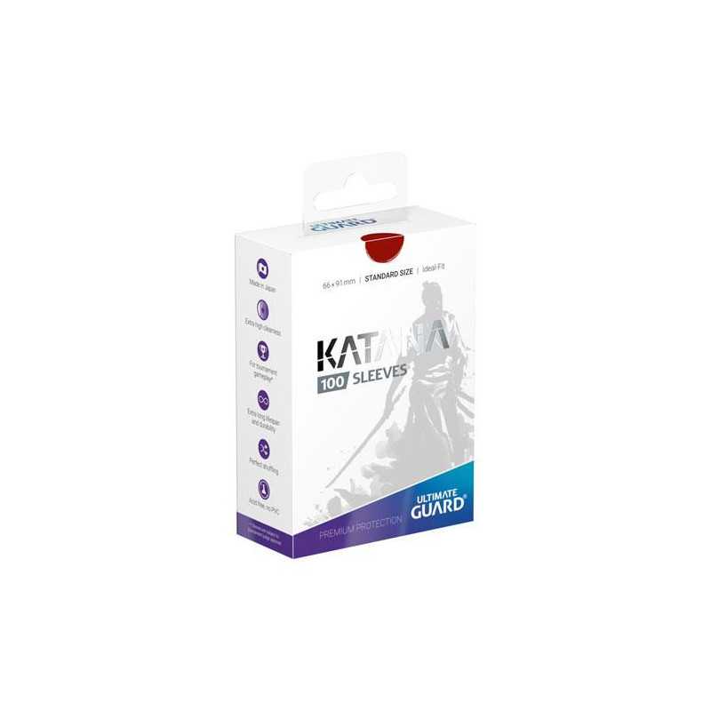 Ultimate Guard Katana Sleeves Standard Red (100) Ultimate Guard Katana Sleeves Standard Red (100)