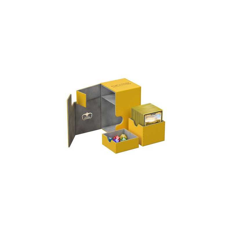 Ultimate Guard Flip´n´Tray Deck Case 100+ XenoSkin Amber Ultimate Guard Flip´n´Tray Deck Case 100+ XenoSkin Amber