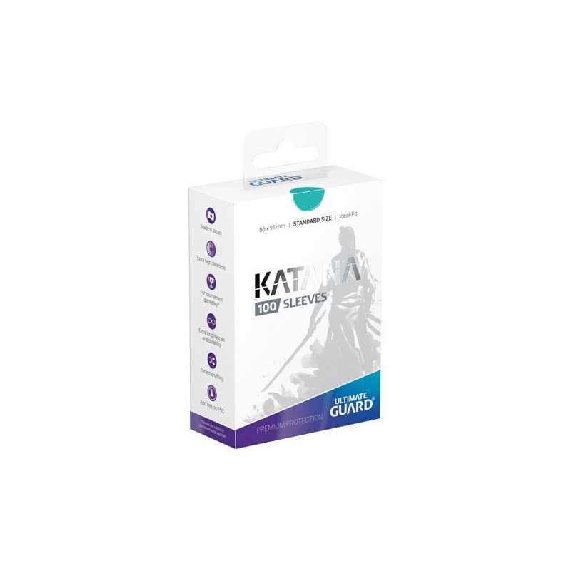 Ultimate Guard Katana Sleeves Standar Turquoise (100) Ultimate Guard Katana Sleeves Standar Turquoise (100)