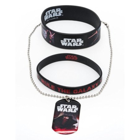 Star Wars Collar y Brazalete Kylo Ren