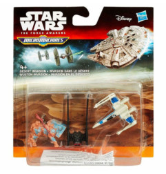 Miniatura Star Wars The Force Awakens Micromachines Invasión en el desierto
