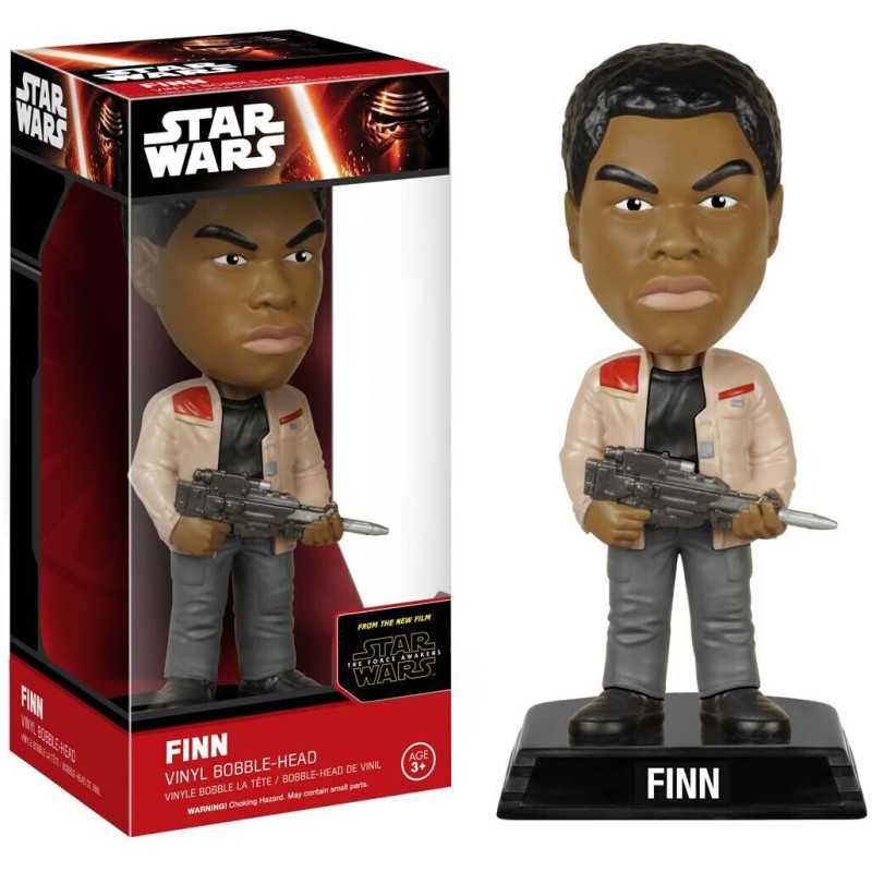 Figura Funko Star Wars The Force Awakens Finn Vinyl Bobble-Head Figura Funko Star Wars The Force Awakens Finn Vinyl Bobble-Head