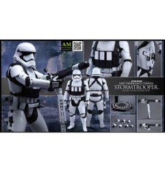Figura Star Wars First Order Stormtrooper Heavy Gunner Hot Toys