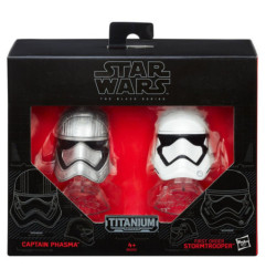 Figura Star Wars The Black Series Titanium Series Captain Phasma First Order Stormtropper