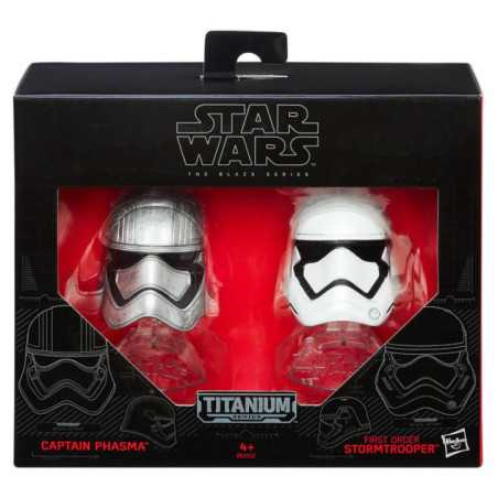 Figura Star Wars The Black Series Titanium Series Captain Phasma First Order Stormtropper