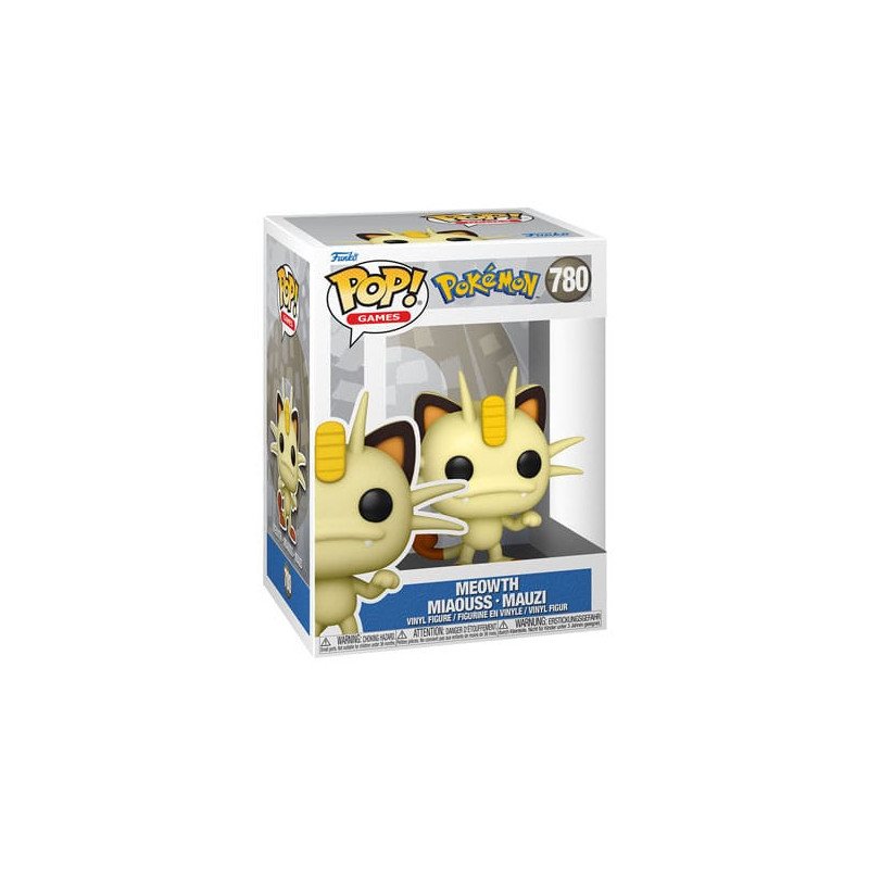 Pokemon POP! Games Vinyl Figura Meowth 780