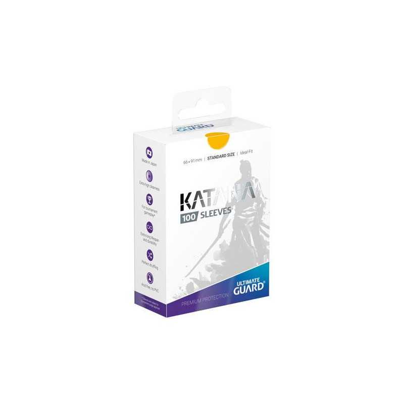 Ultimate Guard Katana Sleeves Standar Yellow (100) Ultimate Guard Katana Sleeves Standar Yellow (100)