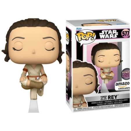 Star Wars POP! Power of the galaxy: Rey Amazon Exclusive Special Edition 577