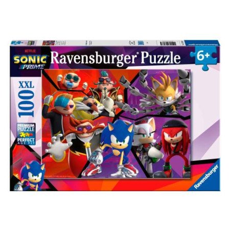 Puzzle 100 piezas XXL Sonic
