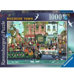 Puzzle 1000 Pzs. A lo largo del río