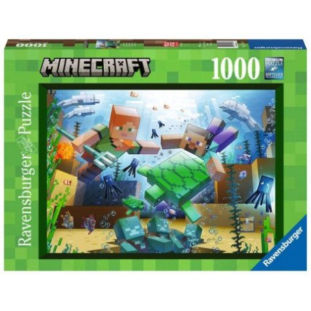 Puzzle 1000 Pzs. Minecraft Mosaic