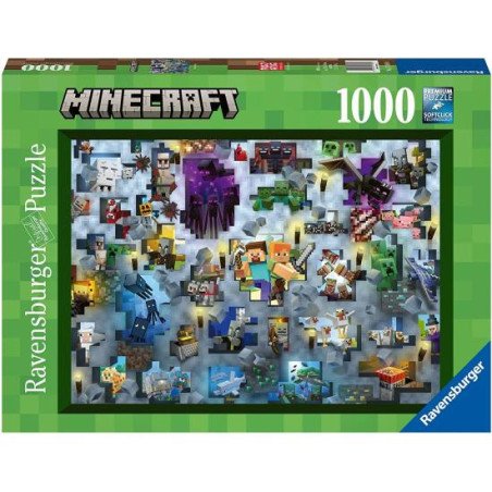 Puzzle 1000 Pzs. Minecraft Mobs