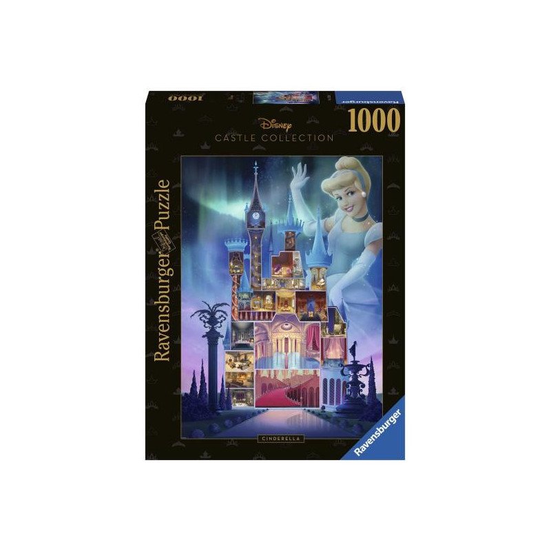 Puzzle 1000 Pzs. Cinderella - Disney Castles