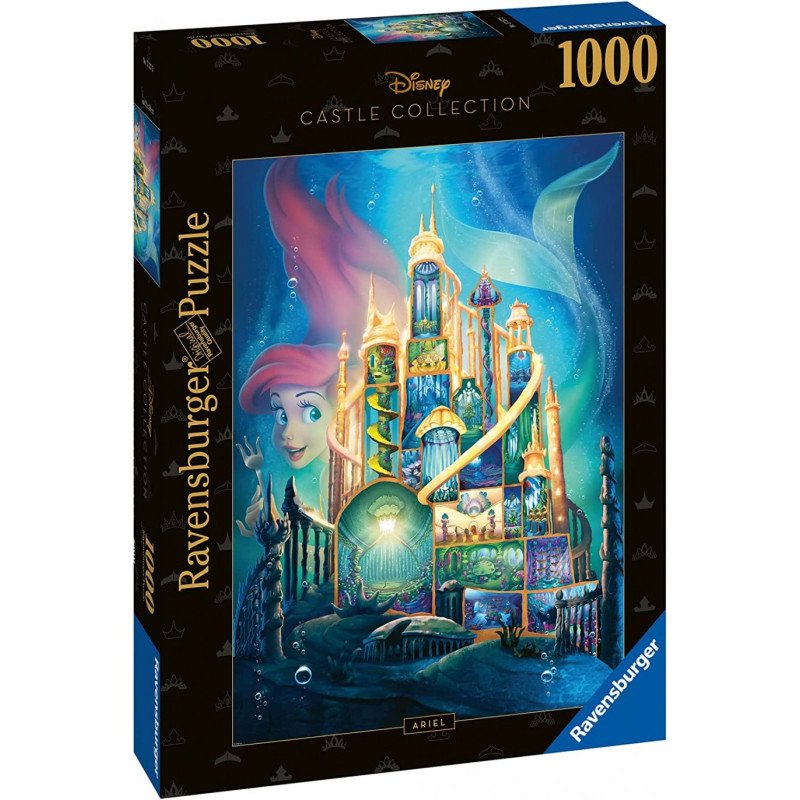 uzzle 1000 Pzs. Ariel - Disney Castles