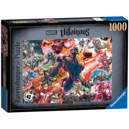 Puzzle Villanos Marvel: Ultron de 1000 Piezas 