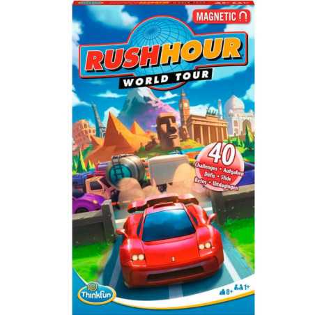Ravensburger Rush Hour World Tour – Magnetic Deductive Logic Game