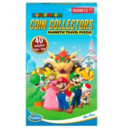 Super Mario Coin Collector Magnetic Travel Puzzle