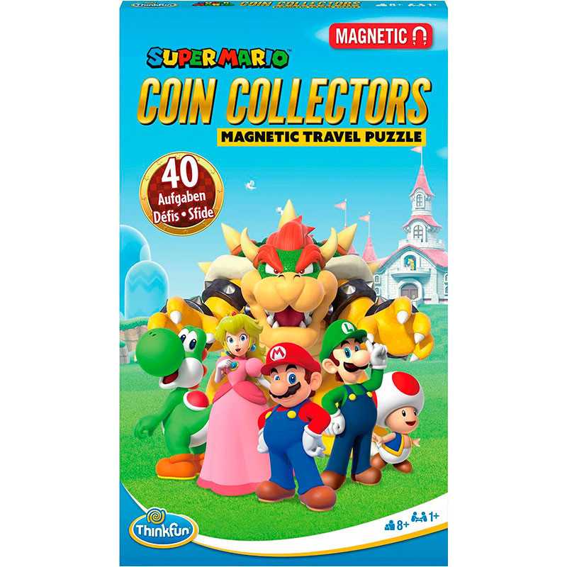 Super Mario Coin Collector Magnetic Travel Puzzle Super Mario Coin Collector Magnetic Travel Puzzle