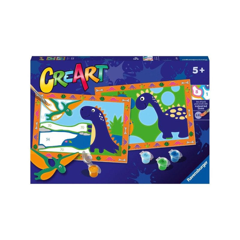 CreArt Serie Junior: Dinosaurios