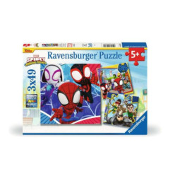 Puzzle 3x49 piezas Spidey